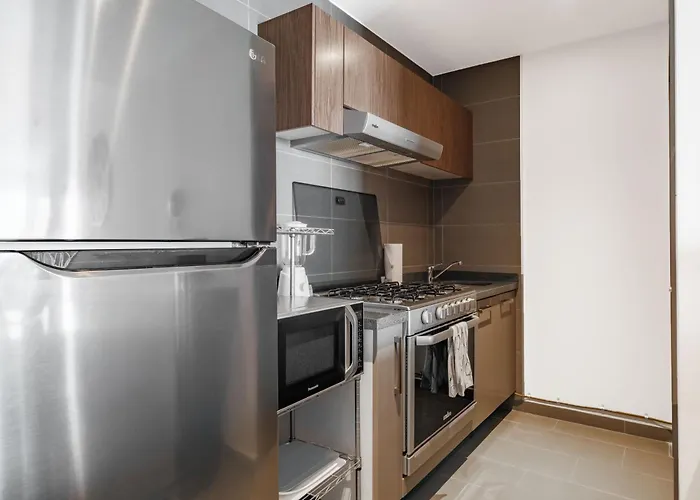 1br In Polanco - Pool - Coworking - Cityview Сasa de vacaciones México DF