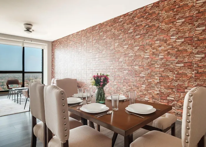 1br In Polanco - Pool - Coworking - Cityview Ferienhaus